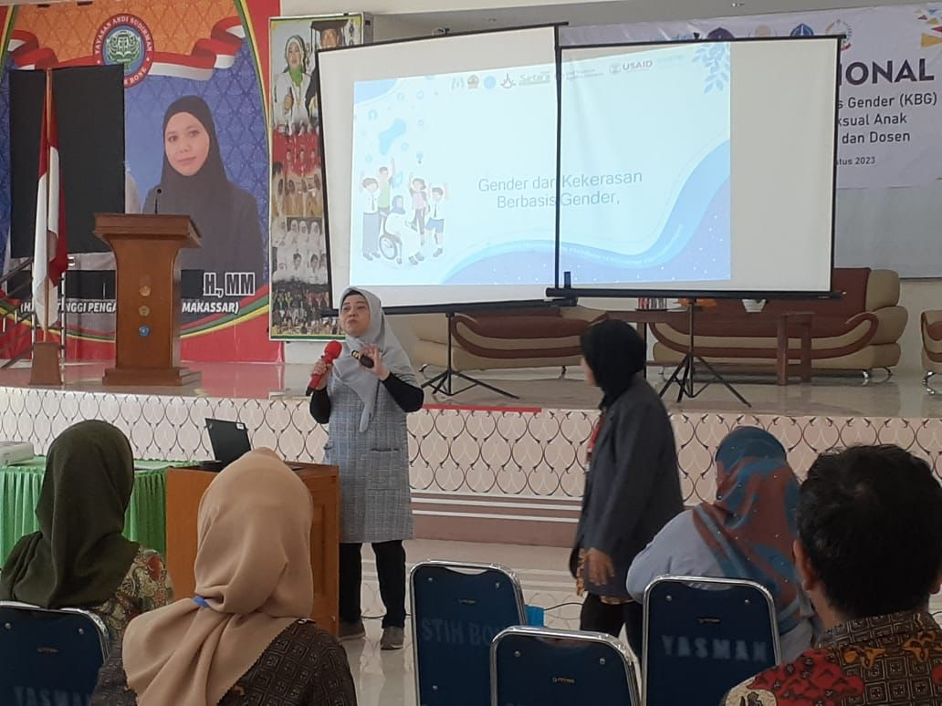 Workshop Nasional Edukasi Pencegahan Berbasis Gender (KBG) 